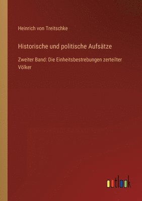 bokomslag Historische und politische Aufsatze