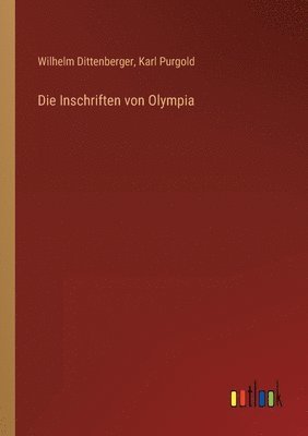 bokomslag Die Inschriften von Olympia