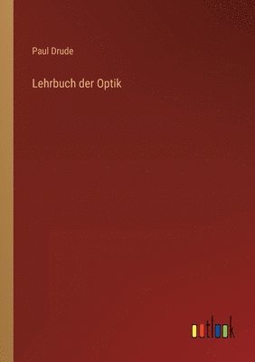 bokomslag Lehrbuch der Optik