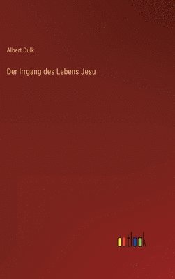 bokomslag Der Irrgang des Lebens Jesu