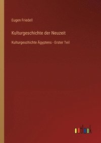 bokomslag Kulturgeschichte der Neuzeit