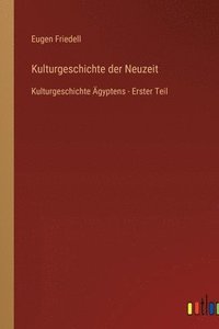 bokomslag Kulturgeschichte der Neuzeit