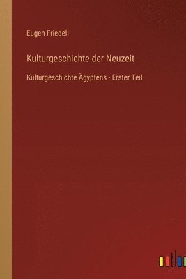 bokomslag Kulturgeschichte der Neuzeit