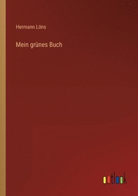 bokomslag Mein grunes Buch