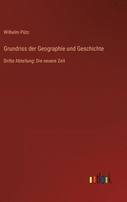 bokomslag Grundriss der Geographie und Geschichte