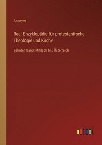 bokomslag Real-Enzyklopadie fur protestantische Theologie und Kirche