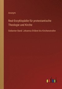 bokomslag Real-Enzyklopädie für protestantische Theologie und Kirche