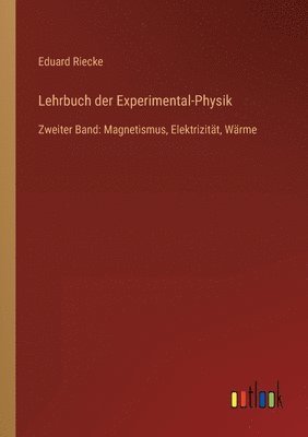 bokomslag Lehrbuch der Experimental-Physik