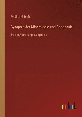 bokomslag Synopsis der Mineralogie und Geognosie
