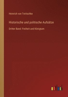 bokomslag Historische und politische Aufsatze