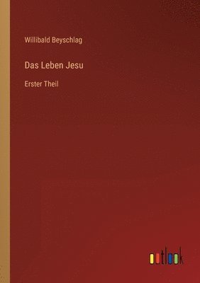 bokomslag Das Leben Jesu