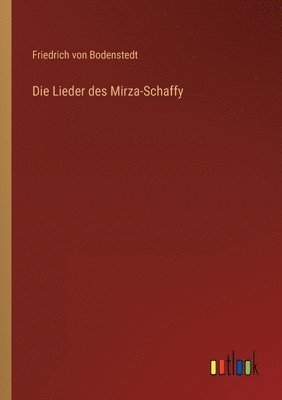 bokomslag Lieder des Mirza-Schaffy