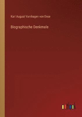 bokomslag Biographische Denkmale