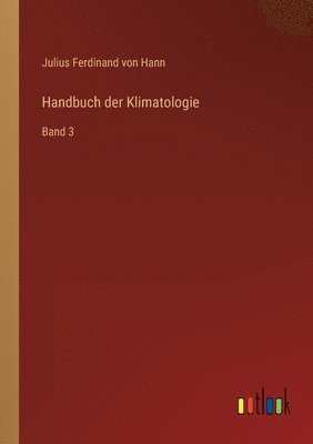 bokomslag Handbuch der Klimatologie