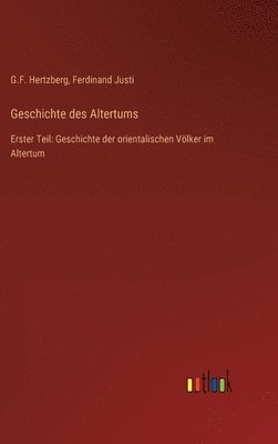 bokomslag Geschichte des Altertums