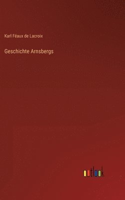 bokomslag Geschichte Arnsbergs