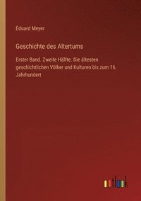 bokomslag Geschichte des Altertums