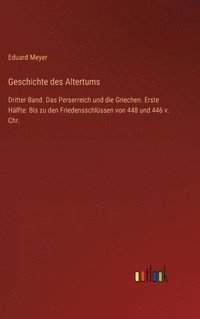 bokomslag Geschichte des Altertums