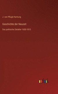 bokomslag Geschichte der Neuzeit