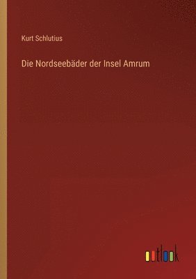 bokomslag Die Nordseebader der Insel Amrum