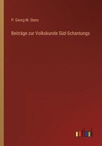bokomslag Beiträge zur Volkskunde Süd-Schantungs