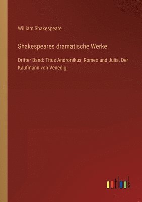 bokomslag Shakespeares dramatische Werke