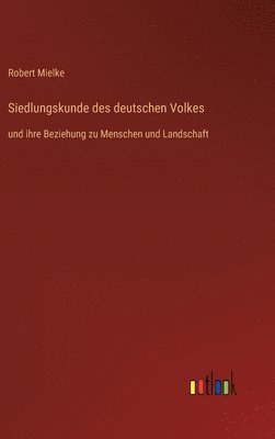 bokomslag Siedlungskunde des deutschen Volkes
