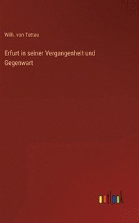 bokomslag Erfurt in seiner Vergangenheit und Gegenwart