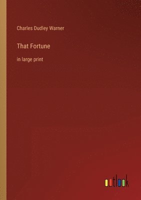 bokomslag That Fortune