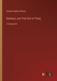 bokomslag Baddeck, and That Sort of Thing