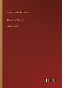 bokomslag Maurice Guest