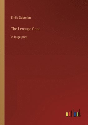 bokomslag Lerouge Case