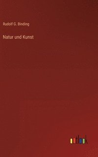 bokomslag Natur und Kunst