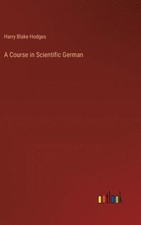 bokomslag A Course in Scientific German