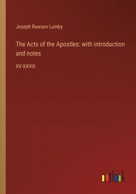 bokomslag The Acts of the Apostles