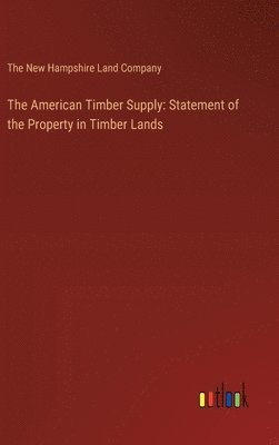 bokomslag American Timber Supply