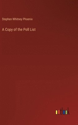 A Copy of the Poll List 1