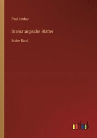 bokomslag Dramaturgische Blätter