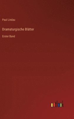 bokomslag Dramaturgische Blätter