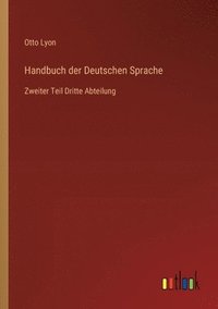 bokomslag Handbuch der Deutschen Sprache