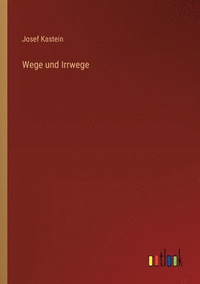 bokomslag Wege und Irrwege