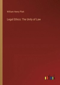 bokomslag Legal Ethics