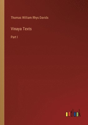 bokomslag Vinaya Texts