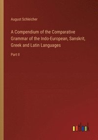 bokomslag A Compendium of the Comparative Grammar of the Indo-European, Sanskrit, Greek and Latin Languages