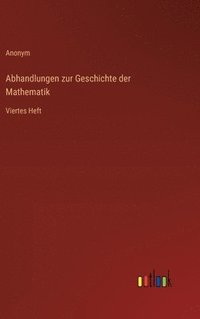 bokomslag Abhandlungen zur Geschichte der Mathematik