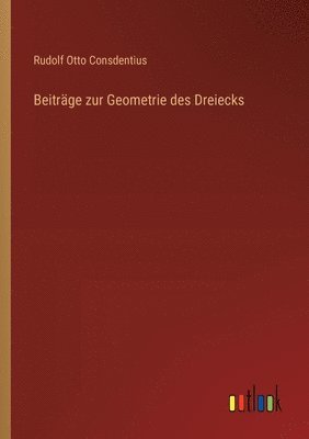 bokomslag Beiträge zur Geometrie des Dreiecks