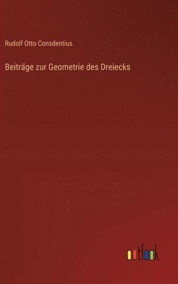 Beitrge zur Geometrie des Dreiecks 1