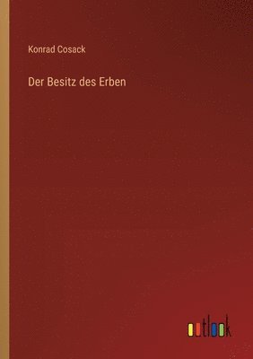 bokomslag Besitz des Erben