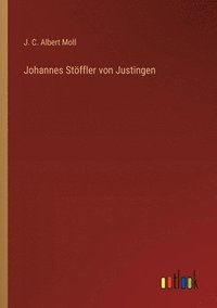 bokomslag Johannes Stffler von Justingen