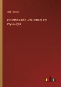 bokomslag aethiopische Uebersetzung des Physiologus